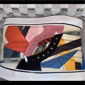 Sk8-Hi MoMa Vans by Lyubov Popova
